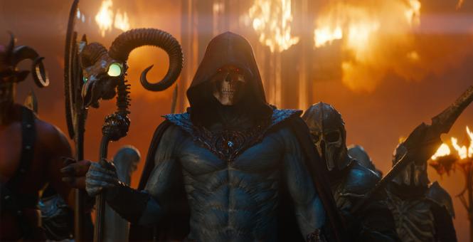 Jared Leto dans le rôle de « Skeletor » dans LES MAÎTRES DE L'UNIVERS