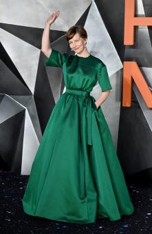 LONDRES, ANGLETERRE – 9 MARS: Sandra Hüller lors de la première mondiale de «PROJET DERNIÈRE CHANCE» au Cineworld Leicester Square, le 9 mars 2026 à Londres, en Angleterre. (Photo: Tristan Fewings/Getty Images pour Sony Pictures Entertainment)