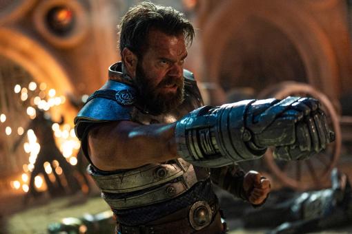 Johannes Haukur Johannesson incarne le personnage de Fisto dans  LES MAÎTRES DE L'UNIVERS.  © Sony Pictures Releasing Switzerland GmbH
